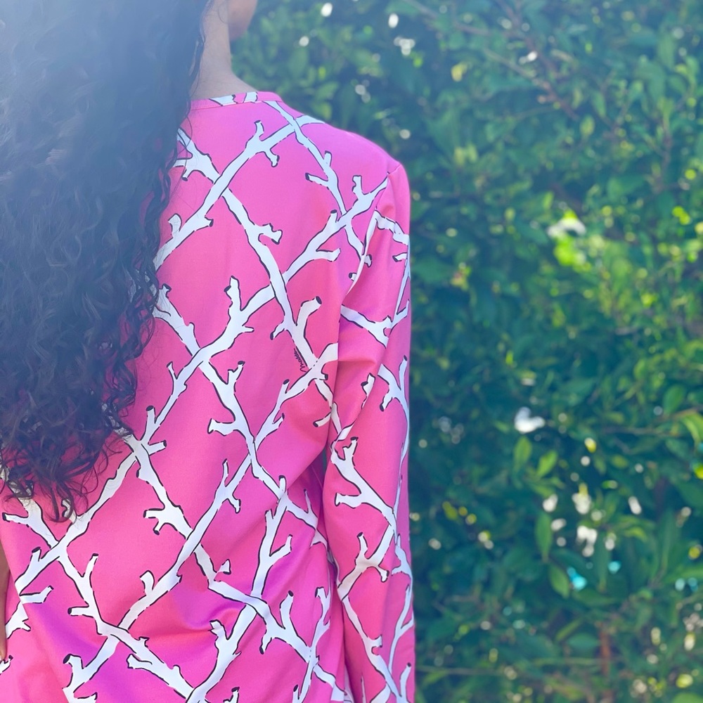 Perfect Condition Melly M Coral Resort Top!